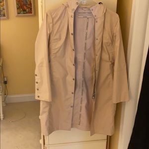 Long, Tan Raincoat by Ilse Jacobsen size Medium